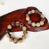  Vòng Tay Sừng Trâu Vòng Chuỗi Hạt Mang Vẻ Đẹp Độc Đáo, Màu Trắng Lưa, kích thước 1,2cm đến 2,5cm vòng tay phong thủy 