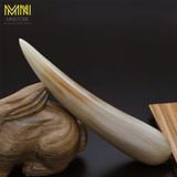  Cạo gió sừng ngọn trơn sừng trâu Mnistore kích thước 14-20cm màu đen và trắng Giải Pháp Chăm Sóc Sức Khỏe Tự Nhiên 