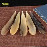  Dụng cụ massage cạo gió sừng kích thước 14-19cm (Trắng lưa) massage toàn thân,giảm sưng giúp tuần hoàn máu 