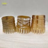  Bộ 3 Dụng Cụ Massage Gồm Massage Đầu, Massage Mặt Và Dụng Cụ Cạo Gió Được Chế Tác Từ Sừng Trâu - Giúp Giảm Căng Thẳng Mệt Mỏi. Bấm Huyệt Lưu Thông Khí Huyết 