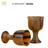  Ly sừng uống rượu hàng ngọn kích thước 3,8cmx3,2cm ly uống rượu/uống nước cho gia đình 