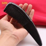 Lược sừng liềm trơn Mnistore màu đen kích thước 16cm - 20cm lược chải tóc massage đầu giúp giảm căng thẳng mệt mỏi 