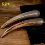  Cạo gió sừng ngọn trơn sừng trâu Mnistore kích thước 14-20cm màu đen và trắng Giải Pháp Chăm Sóc Sức Khỏe Tự Nhiên 