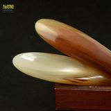  Dụng cụ massage sừng ngọn bi, kích thước 8-14cm, màu sắc trắng lưa dùng để Mát-xa toàn bộ cơ thể: và tăng cường tuần hoàn máu. 