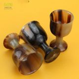  Ly sừng uống rượu hàng ngọn kích thước 3,8cmx3,2cm ly uống rượu/uống nước cho gia đình 