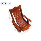  Giá đỡ điện thoại di động hình ghế gỗ kích thước 11x15cm decor bàn học giá để điện thoại xem phim có thể gấp gọn gàng 