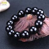  Vòng Tay Sừng Trâu Vòng Hạt Chuỗi màu đen bóng kích thước 1,2cm đến 2,5cm Trang sức Tự Nhiên và Độc Đáo 