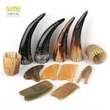  Dụng cụ massage đầu và đay huyệt sừng trâu Mnistore Kích Thước 16cm-30cm đen trắng Bí Quyết Chăm Sóc Sức Khỏe Toàn Diện 