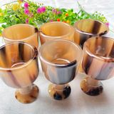  Ly sừng uống rượu hàng ngọn kích thước 3,8cmx3,2cm ly uống rượu/uống nước cho gia đình 