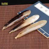  Dụng cụ cạo gió sừng hình dáng chuôi có bi kích thước 14cm - 19cm dùng massage toàn thân hỗ trợ giảm sưng giúp tuần hoàn máu 