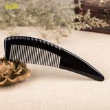  Lược sừng liềm trơn Mnistore màu đen kích thước 16cm - 20cm lược chải tóc massage đầu giúp giảm căng thẳng mệt mỏi 