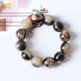  Vòng Tay Sừng Trâu Vòng Chuỗi Hạt Mang Vẻ Đẹp Độc Đáo, Màu Trắng Lưa, kích thước 1,2cm đến 2,5cm vòng tay phong thủy 