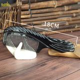  Lược sừng chuôi khía Mnistore màu sắc đen kích thước 16-20cm dày 3-11mm Chăm Sóc Tóc Tự Nhiên, Sang Trọng Và Đẳng Cấp 