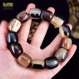  Vòng tay sừng đốt trúc kích thước 1,2-2cm màu sắc đen lưa phù hợp với mọi kiểu dáng thời trang mang đến phú quý và trường tồn Phụ Kiện Kiềng 