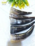  Dụng cụ massage đầu và đay huyệt sừng trâu Mnistore Kích Thước 16cm-30cm đen trắng Bí Quyết Chăm Sóc Sức Khỏe Toàn Diện 