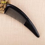 Lược sừng liềm trơn Mnistore màu đen kích thước 16cm - 20cm lược chải tóc massage đầu giúp giảm căng thẳng mệt mỏi 