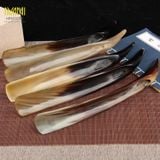  Cây đón gót giày sừng trâu Mnistore kích thước 35cm màu sắc trắng lưa dễ xỏ giúp gót chân trượt vào giày dễ hơn 
