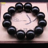  Vòng Tay Sừng Trâu Vòng Hạt Chuỗi màu đen bóng kích thước 1,2cm đến 2,5cm Trang sức Tự Nhiên và Độc Đáo 