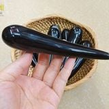  Cạo gió sừng ngọn trơn sừng trâu Mnistore kích thước 14-20cm màu đen và trắng Giải Pháp Chăm Sóc Sức Khỏe Tự Nhiên 