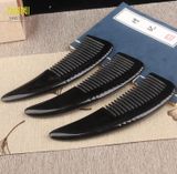  Lược sừng liềm trơn Mnistore màu đen kích thước 16cm - 20cm lược chải tóc massage đầu giúp giảm căng thẳng mệt mỏi 