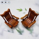  Giá đỡ điện thoại di động hình ghế gỗ kích thước 11x15cm decor bàn học giá để điện thoại xem phim có thể gấp gọn gàng 