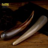  Cạo gió sừng ngọn trơn sừng trâu Mnistore kích thước 14-20cm màu đen và trắng Giải Pháp Chăm Sóc Sức Khỏe Tự Nhiên 
