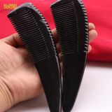  Lược sừng liềm trơn Mnistore màu đen kích thước 16cm - 20cm lược chải tóc massage đầu giúp giảm căng thẳng mệt mỏi 
