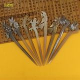 Châm cài tóc, châm làm bằng sừng trâu kích thước 14-18cm sang trọng lịch lãm quà tặng ý nghĩa của người Việt Nam 