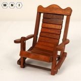  Giá đỡ điện thoại di động hình ghế gỗ kích thước 11x15cm decor bàn học giá để điện thoại xem phim có thể gấp gọn gàng 