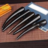 Cạo gió sừng ngọn trơn sừng trâu Mnistore kích thước 14-20cm màu đen và trắng Giải Pháp Chăm Sóc Sức Khỏe Tự Nhiên 