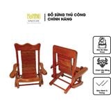  Giá đỡ điện thoại di động hình ghế gỗ kích thước 11x15cm decor bàn học giá để điện thoại xem phim có thể gấp gọn gàng 