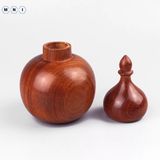  Lọ tăm bầu gỗ hương, lọ tăm thủ công mỹ nghệ dùng để trang trí bàn ăn và để tăm Đựng Gia Vị Đựng Đồ Ăn 