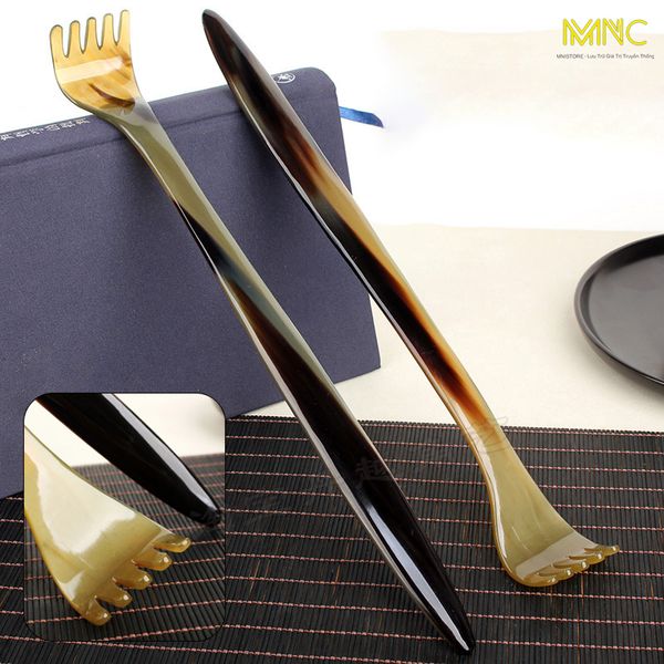 Dụng Cụ Gãi Lưng, Lược Chải Tóc Sừng Trâu