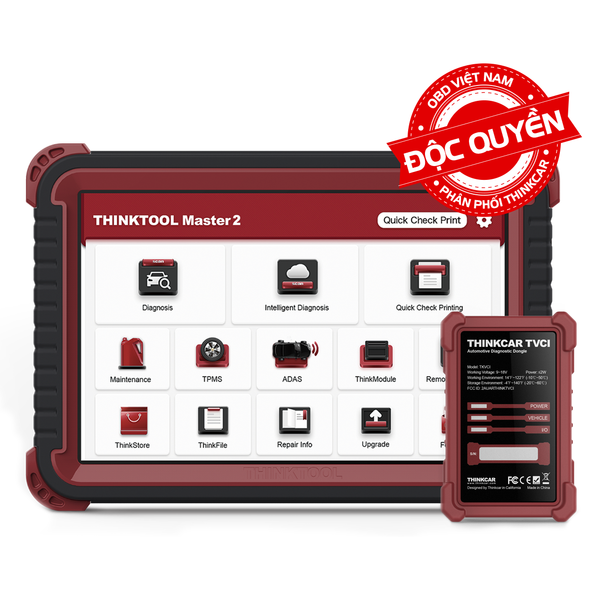  THINKTOOL MASTER 2 - Phiên Bản 2025 - Máy chẩn đoán đa năng, tối ưu hiệu quả sửa chữa 