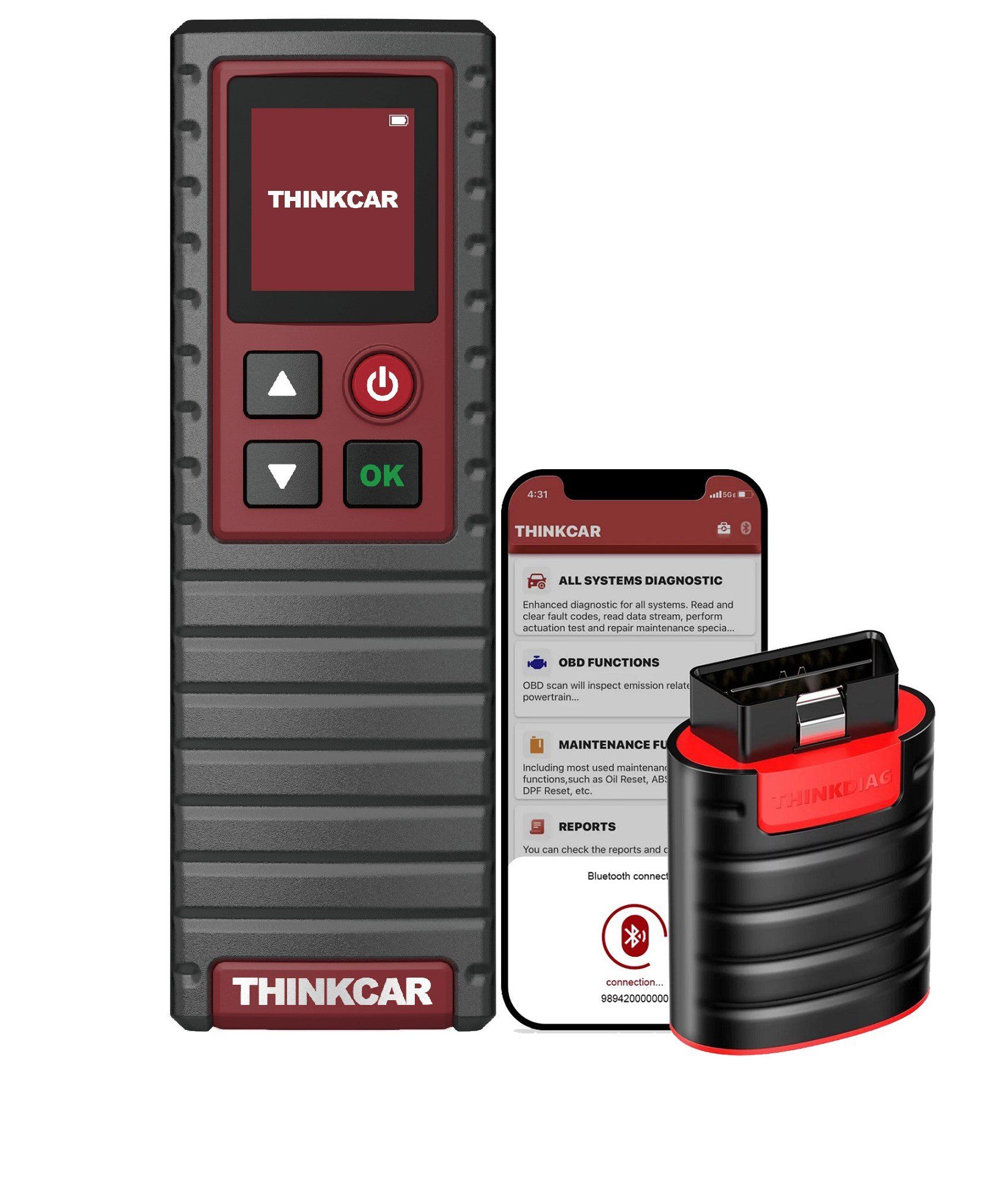  THINKCAR T-WAND 200 - Phiên bản 2025 - Thiết bị cài đặt áp suất lốp, chính xác và hiệu quả hơn 