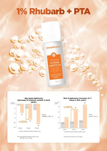 32 PIGM AMPOULE – Tinh chất chuyên sâu làm mờ thâm nám đốm nâu
