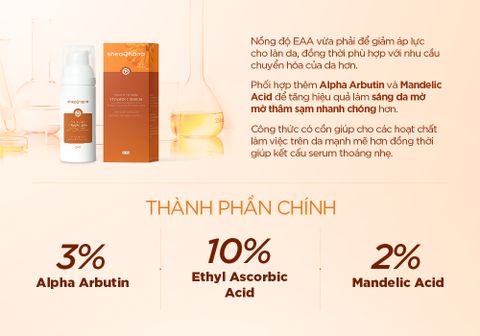 SERUM VITAMIN C – Tinh chất sáng da chống lão hóa Vitamin C