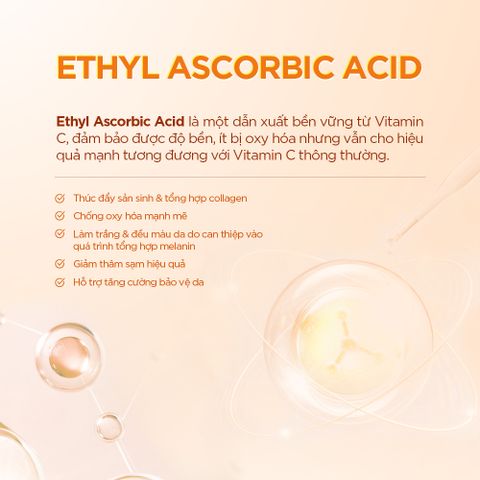 SERUM VITAMIN C – Tinh chất sáng da chống lão hóa Vitamin C