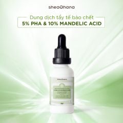 GENTLE EXFOLIATING SOLUTION 5% PHA & 10% MANDELIC ACID – Dung dịch tẩy TBC 5% PHA và 10% Mandelic Acid