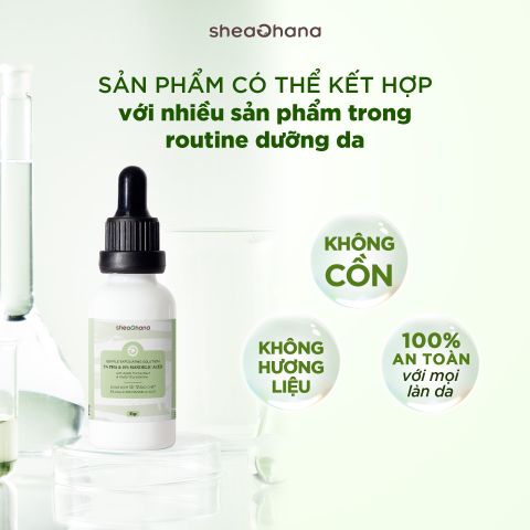 GENTLE EXFOLIATING SOLUTION 5% PHA & 10% MANDELIC ACID – Dung dịch tẩy TBC 5% PHA và 10% Mandelic Acid
