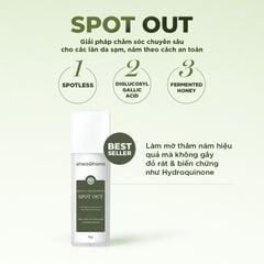 SPOT OUT BEAUTY CONCENTRATE – Tinh chất mờ thâm nám làm đều màu da