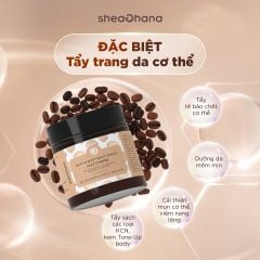 BATH & BODY BALM SCRUB SALT COFFEE – Bơ tắm dưỡng thể cà phê muối