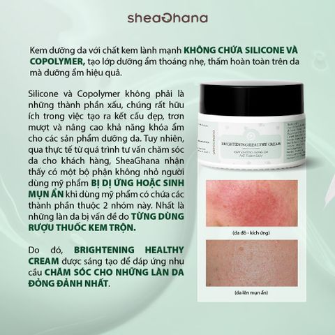 BRIGHTENING HEALTHY CREAM – Kem dưỡng sáng da mờ thâm sạm