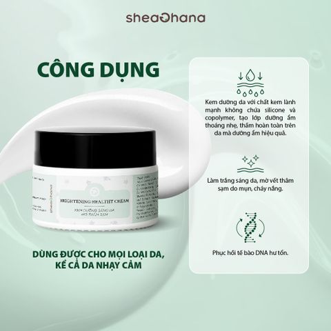 BRIGHTENING HEALTHY CREAM – Kem dưỡng sáng da mờ thâm sạm