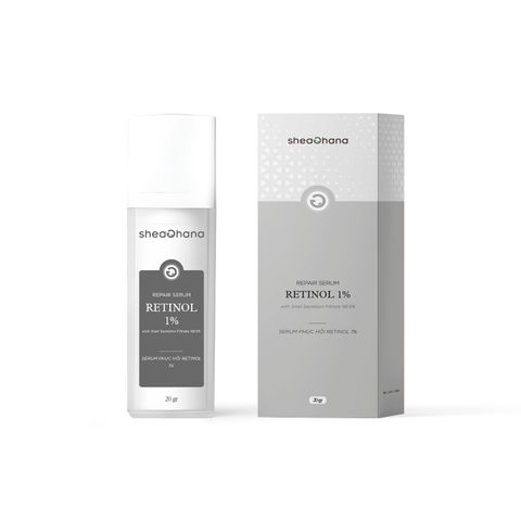 SERUM RETINOL 1% AND SNAIL REPAIR – Tinh chất retinol 1% và ốc sên