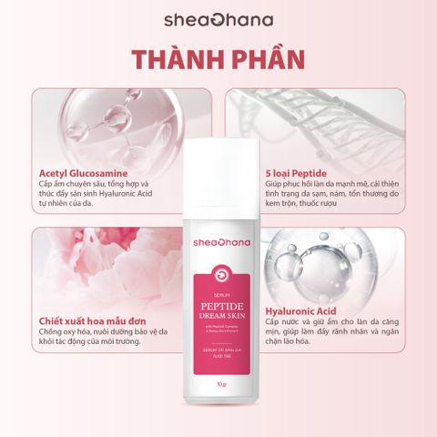 PEPTIDE DREAM SKIN SERUM- Serum tái sinh da tươi trẻ