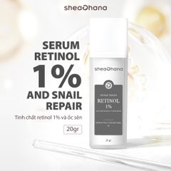 SERUM RETINOL 1% AND SNAIL REPAIR – Tinh chất retinol 1% và ốc sên