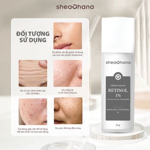 SERUM RETINOL 1% AND SNAIL REPAIR – Tinh chất retinol 1% và ốc sên