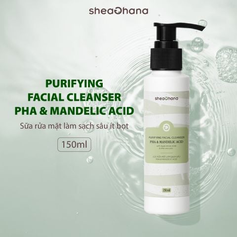 PURIFYING FACIAL CLEANSER PHA & MANDELIC ACID – Sữa rửa mặt làm sạch sâu PHA và Mandelic Acid