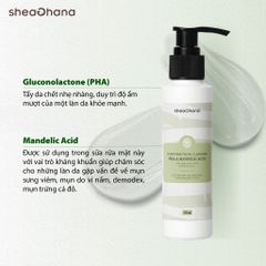 PURIFYING FACIAL CLEANSER PHA & MANDELIC ACID – Sữa rửa mặt làm sạch sâu PHA và Mandelic Acid